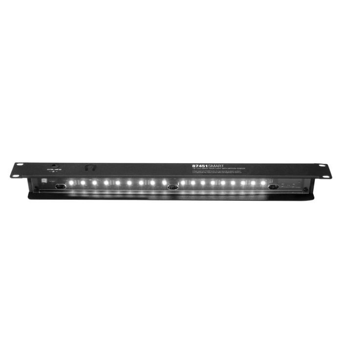 Lampada a LED con sensore di movimento per rack da 19
