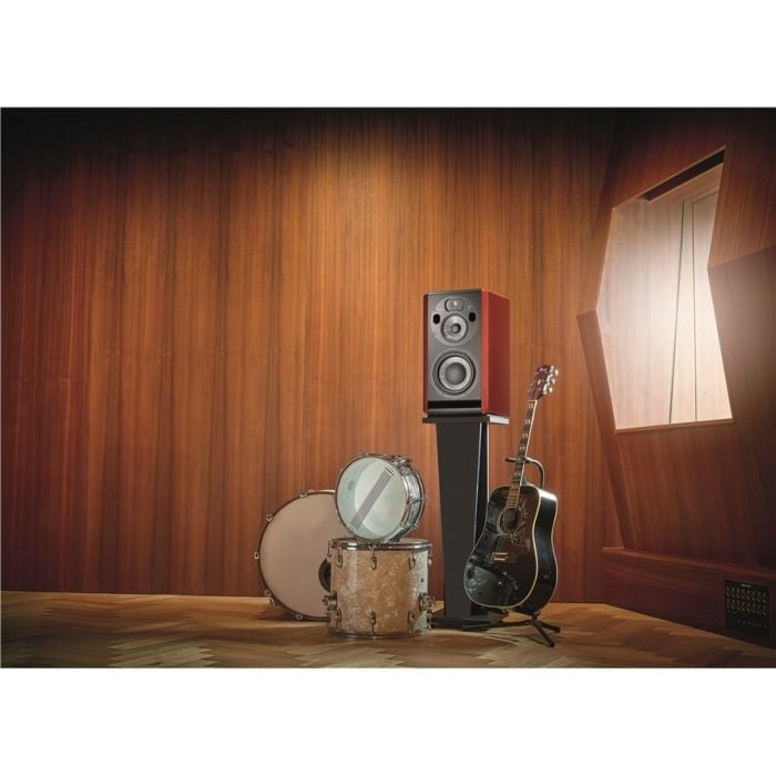 Monitor da studio amplificato a 3 vie FOCAL TRIO 6 ST6 Red Burr Ash