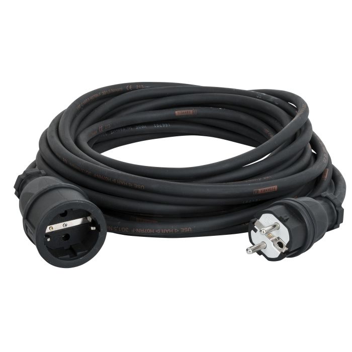 Cavo Audio Schuko/Schuko 25m 3x1.5mm per Esterni TITANEX Ext. Cable Schuko Schuko TITANEX With PCE