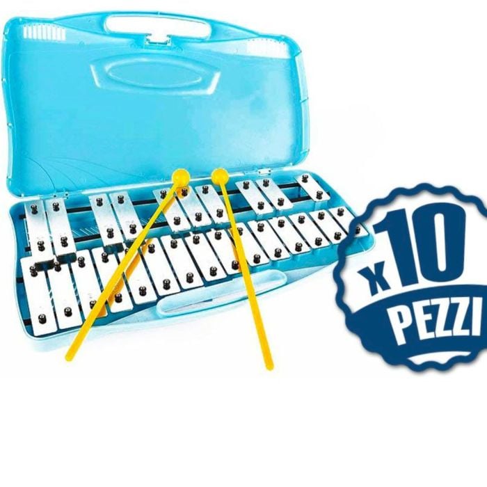 Pack 10 Metallofoni 25 Piastre Note ANGEL AG / AX25N2 Pack 10 pz