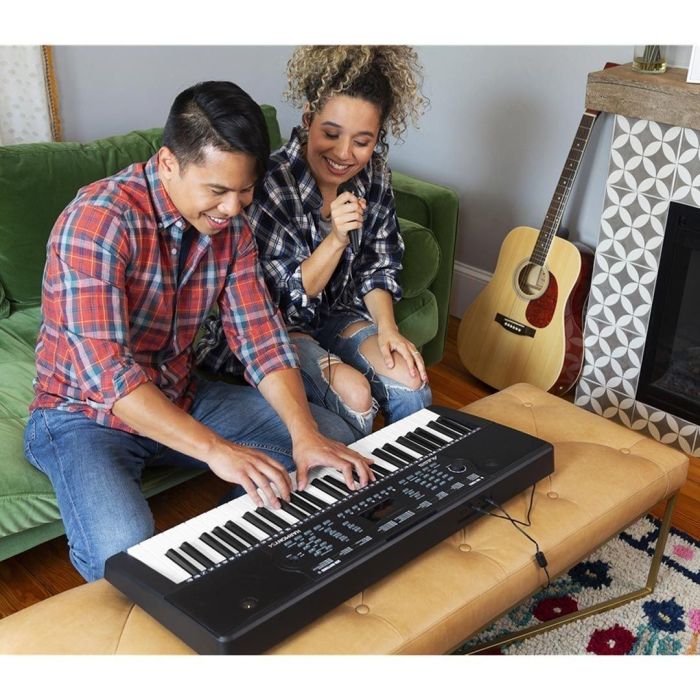 Bundle Tastiera Harmony 54 MKII + Leggio + Microfono + Borsa Alesis Harmony 54 MKII con Borsa