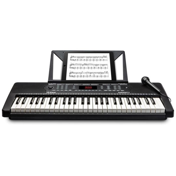 Bundle Tastiera Harmony 54 MKII + Leggio + Microfono + Borsa Alesis Harmony 54 MKII con Borsa