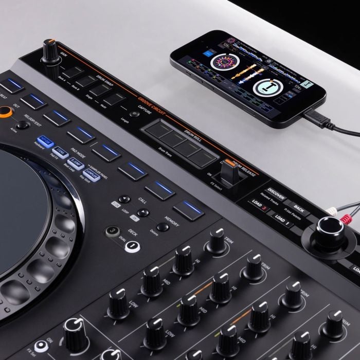 AlphaTheta DDJ-GRV6 Controller DJ a 4 Canali con Groove Circuit