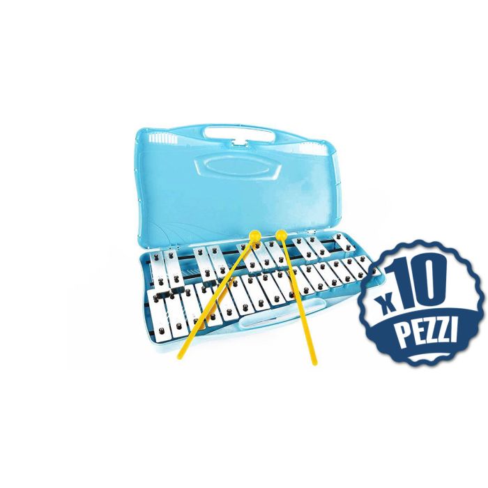 Pack 10 Metallofoni 25 Piastre Note ANGEL AG / AX25N2 Pack 10 pz