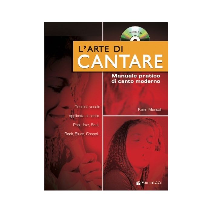 Karin Mensah Libro + Cd Volonté e Co Arte Di Cantare