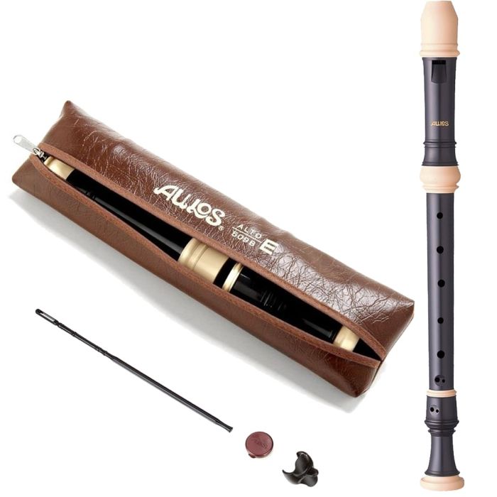 Flauto Alto Diteggiatura Barocca in Abs con Custodia e Accessori AULOS 509B Symphony Baroque