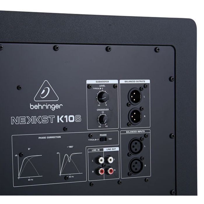 Behringer Nekkst K10S Subwoofer Attivo da Studio 180W
