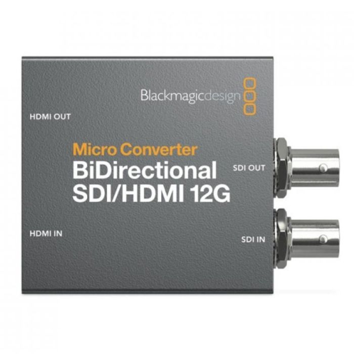 Micro Convertitore Bidirezionale SDI/HDMI 12G PSU Blackmagic Design Micro Converter BiDirect SDI/HDMI 12G PSU