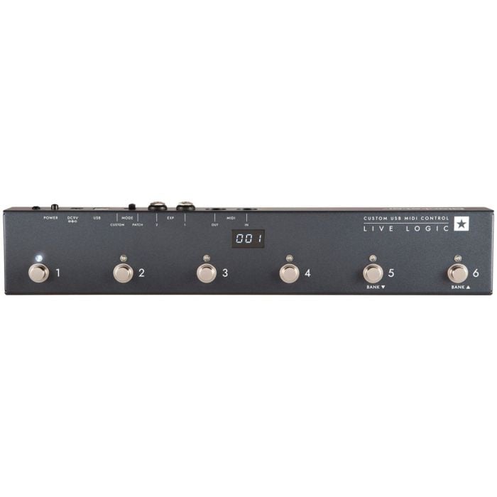 Pedaliera Controller MIDI USB 6 Switch Blackstar Live Logic