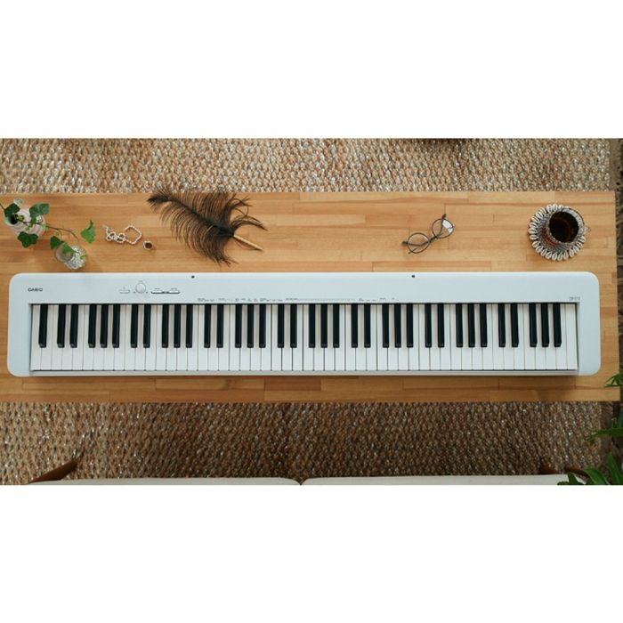 Pianoforte Digitale 88 Tasti Pesati Bianco CASIO CDP-S110 White