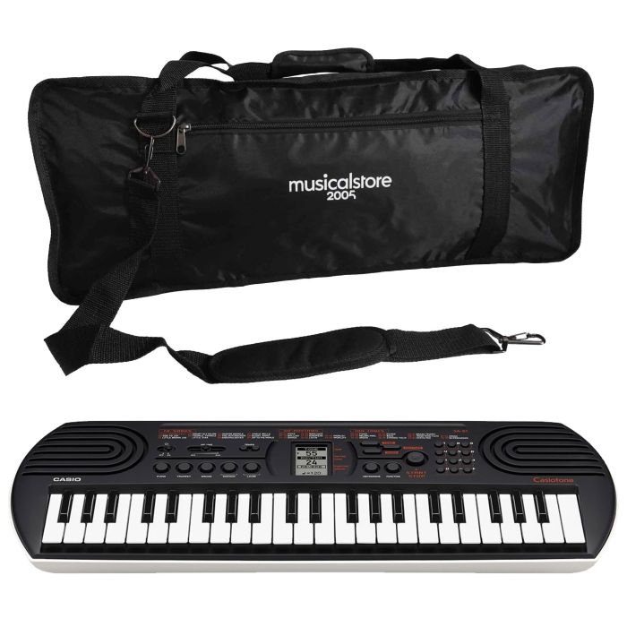 Mini Tastiera Scolastica Casio SA-81 Nera con Borsa CASIO SA-81 Nera con Borsa