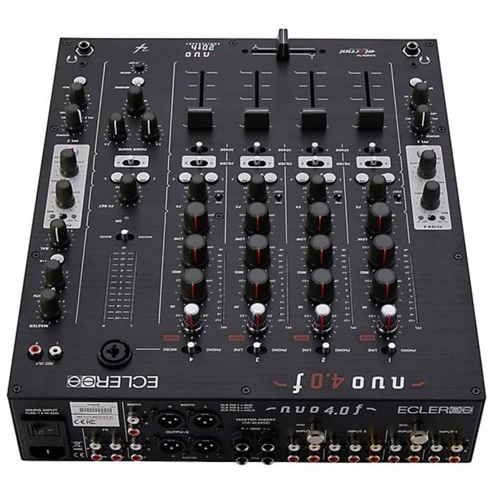 Mixer DJ Analogico 4 Canali Nero
Ecler NUO 4.0 F Black
