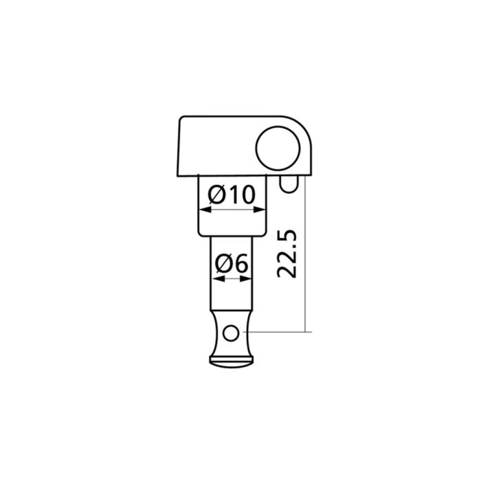 Meccaniche per Chitarra Elettrica Yellow Parts EZ17802C Meccaniche 3+3 Cromate
