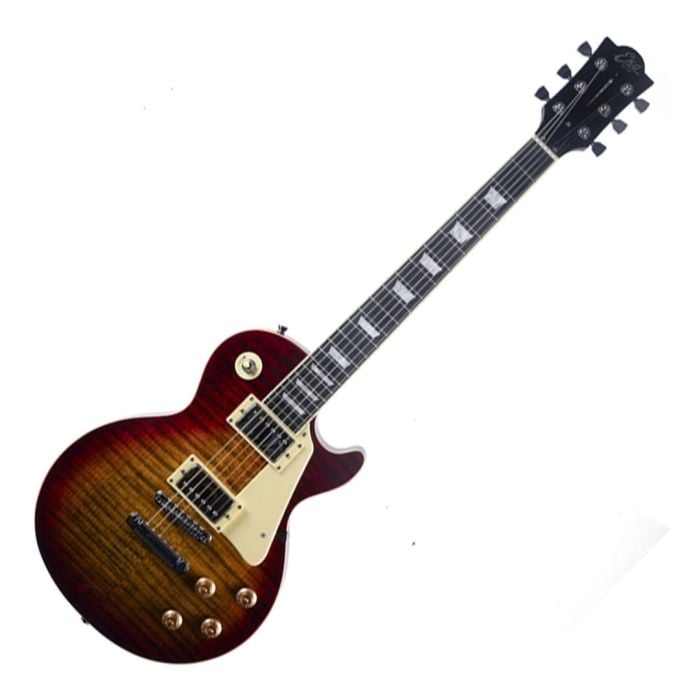 Chitarra Elettrica Single-Cut serie Tribute 300 Sunburst EKO LS-300 Cherry Sunburst