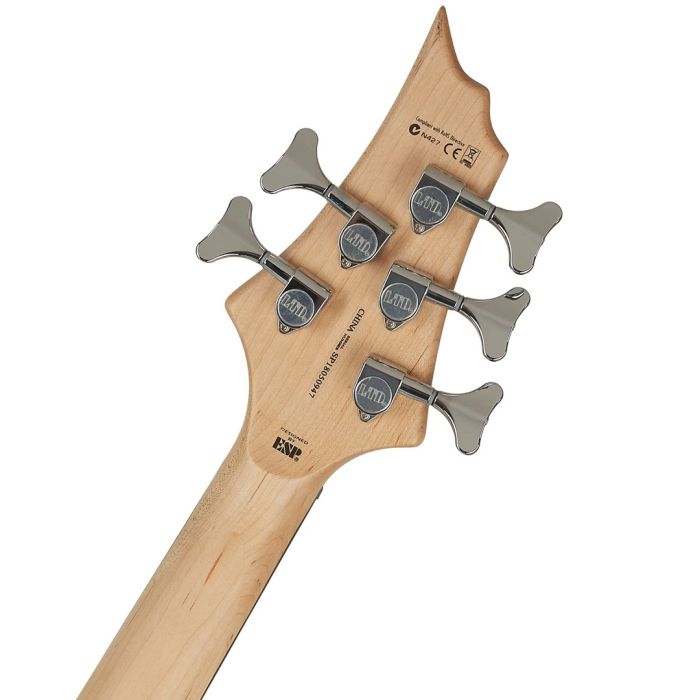 Basso elettrico 5 corde Black Satin ESP LTD B-15 Black Satin