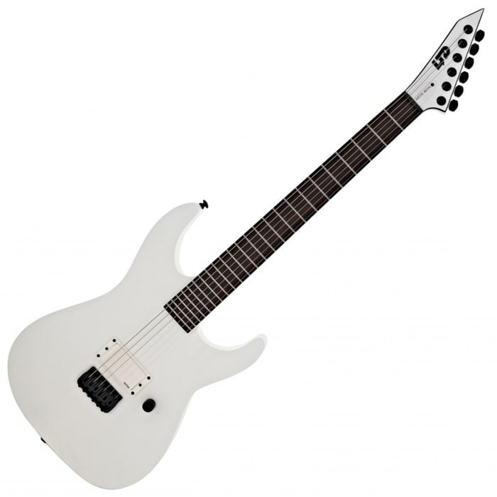 Chitarra elettrica M-HT Snow White Satin ESP LTD M-HT Arctic Metal Snow White Satin