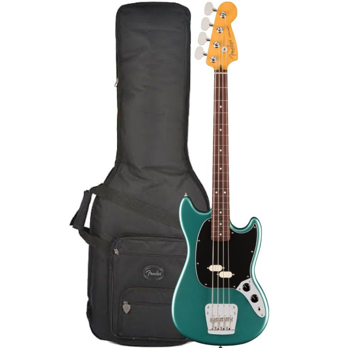 Fender American Professional Classic Mustang Bass RW Faded Sherwood Green