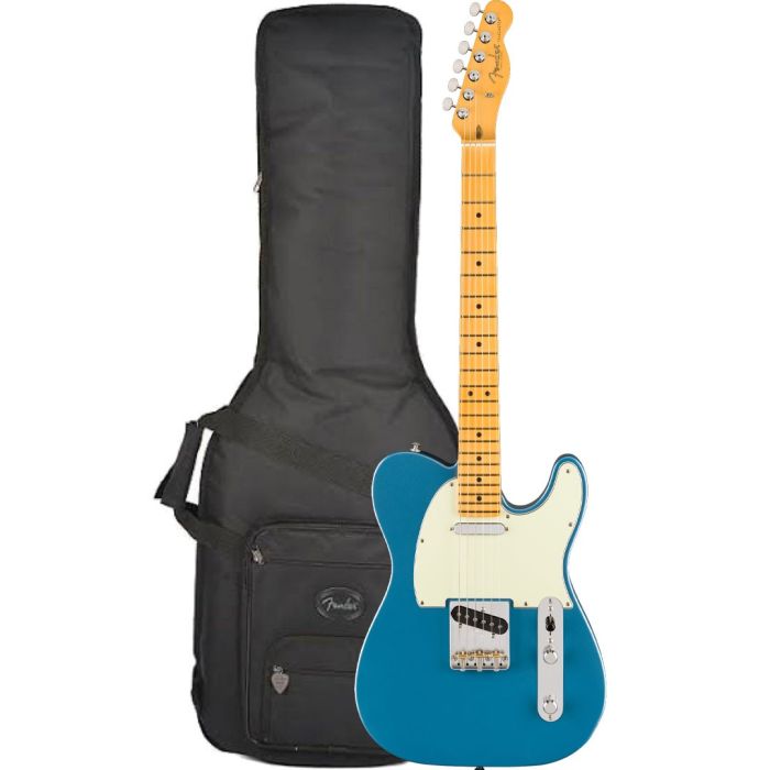 Chitarra Elettrica Professional Classic con Custodia Fender American Pro Classic Telecaster MP Faded Lake Placid Blue