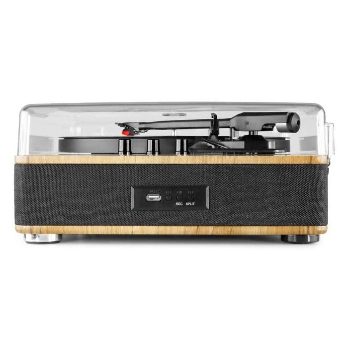 Giradischi con puntina in ceramica e cabinet in legno
Fenton RP162LW Record Player HQ BT Light Wood