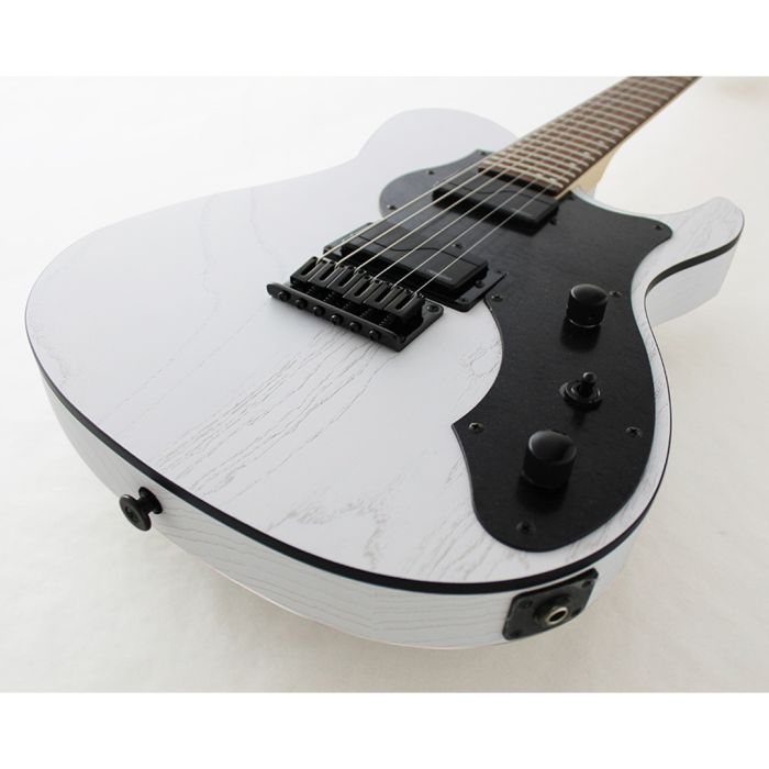 Chitarra Elettrica FGN Iliad JIL2ASHDE664G/OPW con Borsa FGN JIL2ASHDE664G Open Pore White con Borsa