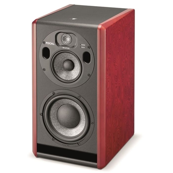 Monitor da studio amplificato a 3 vie FOCAL TRIO 6 ST6 Red Burr Ash