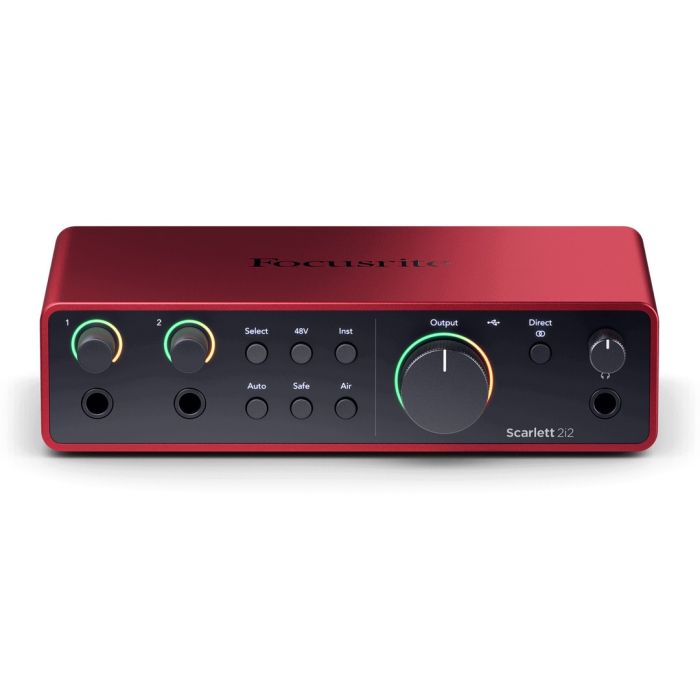 Focusrite Scarlett 2i2 4th Gen インターフェース Focusrite Scarlett 2i2 4th Gen