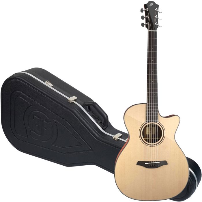 Chitarra Acustica Orchestra Spalla Mancante con Case Furch Green OMC-SM Cutaway