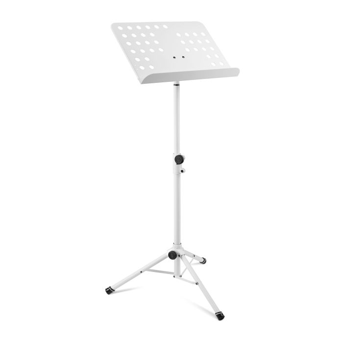 Leggio Classico Bianco con Supporto Regolabile Gravity NS 411 White
