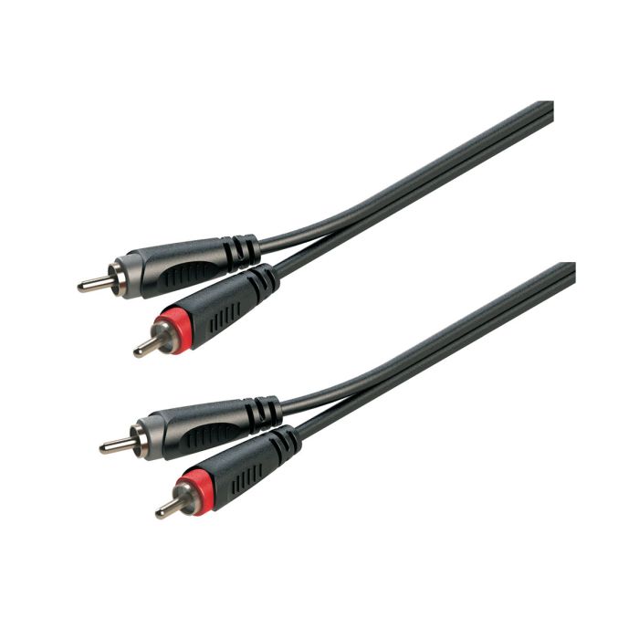 Cavi Adattatori Sbilanciati 2 x RCA Maschio / 2 x RCA Maschio Cavo Adattatore Dual RCA Maschio / Dual RCA Maschio 3mt