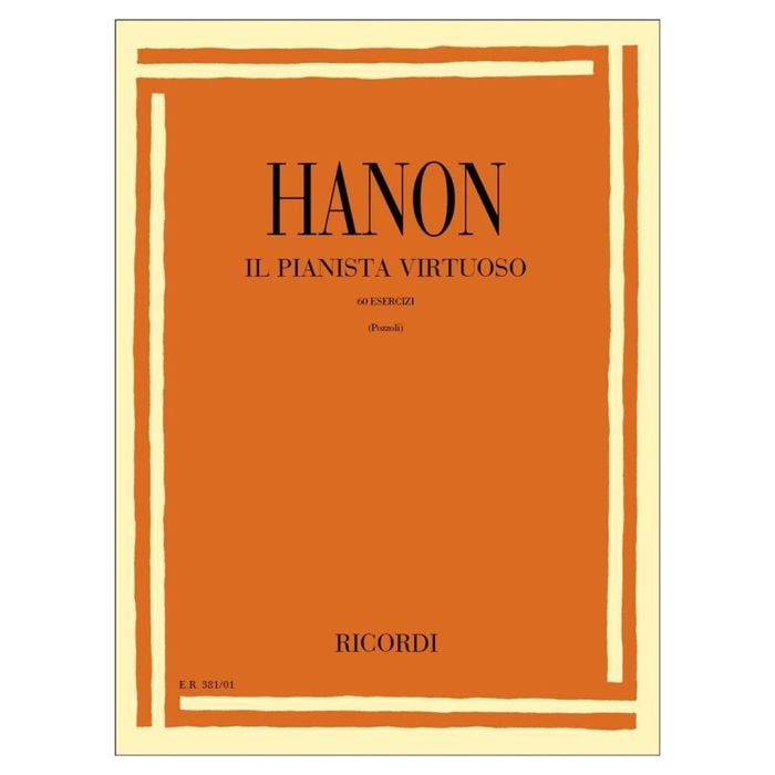 Charles-Louis Hanon 60 Esercizi Ricordi Il Pianista Virtuoso - Prodotto B-Stock