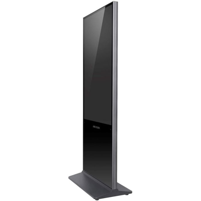 Supporto Con Ruote Hikvision Per Schermi Interattivi 55/65/75" | Carico Max 85kg, Colore Grigio Argento, Modello DS-D5ABKY2-S