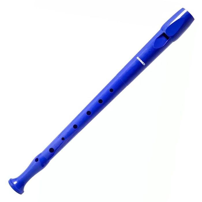 Flauto Dolce Soprano Diteggiatura Tedesca con Custodia Hohner B9508 German Blu