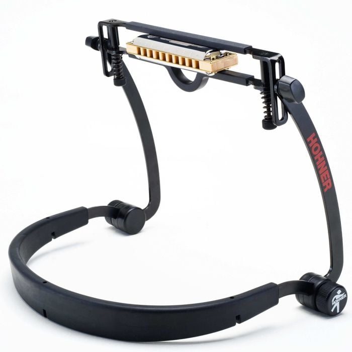 Supporto per Armonica Hohner Flexrack Supporto per Armonica a Bocca Regolabile Nero