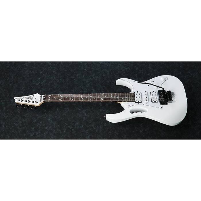 Chitarra Elettrica Ibanez Jemjr White - Signature Steve Vai, Con Tremolo E Pickup HSH - Foto 10