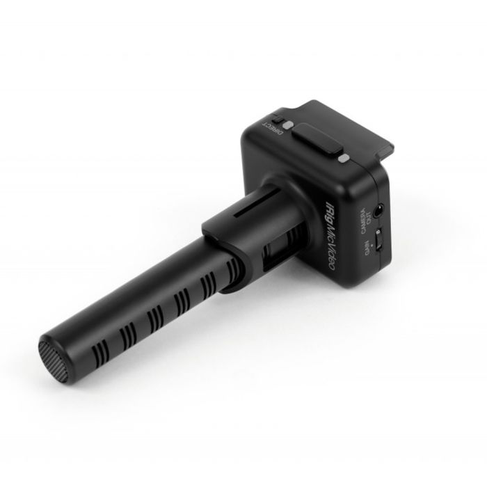 Microfono Shotgun Digitale per iOS/Android/Fotocamera Dslr IK Multimedia iRig Mic Video