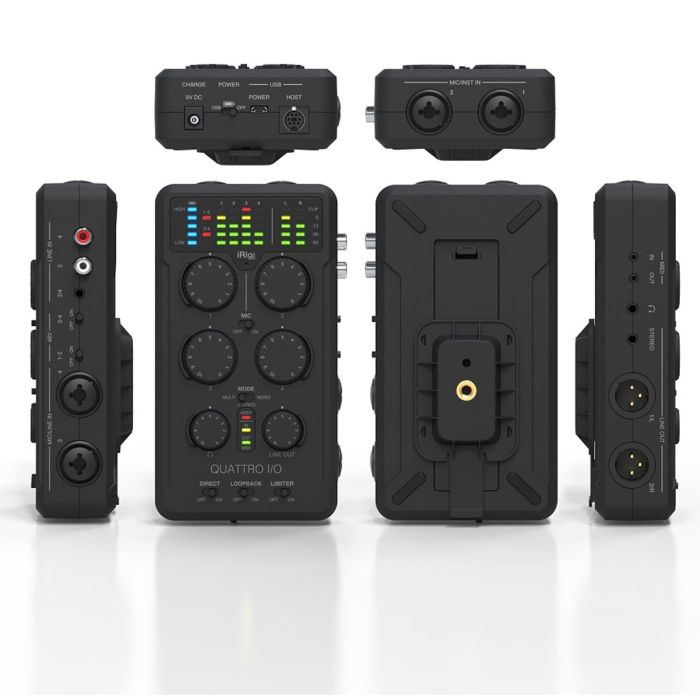 Interfaccia Audio Midi Recording/Mixer IK Multimedia iRig Pro Quattro I/O