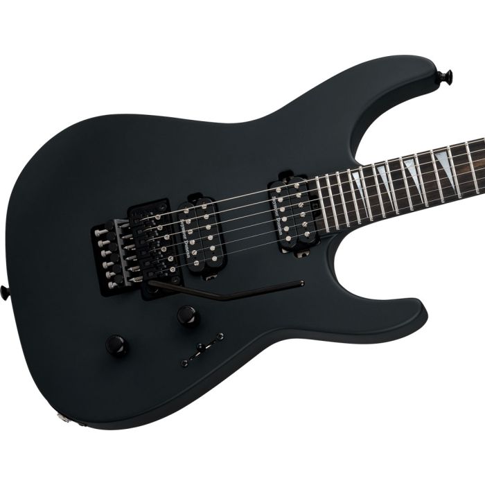 Chitarra Elettrica serie American Soloist Satin Black con Custodia Jackson American Soloist SL2 DX Ebony Satin Black