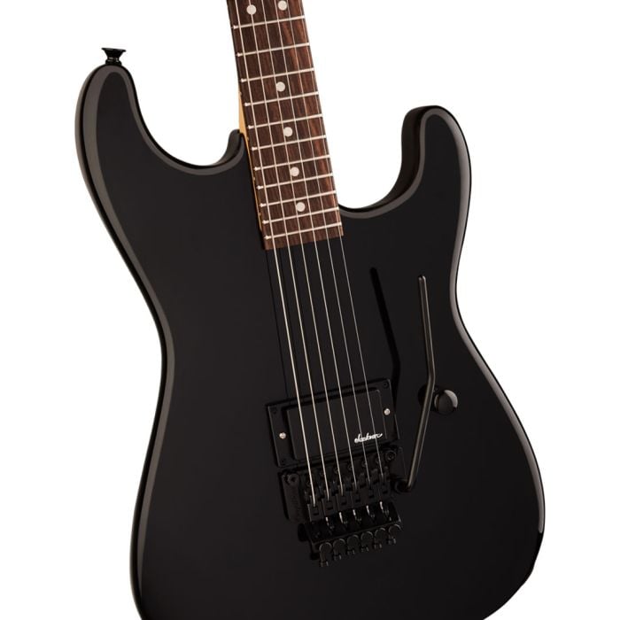 Chitarra Elettrica San Dimas H Tastiera in Palissandro con Custodia Jackson Pro Origins 1985 SD1A H RW Gloss Black