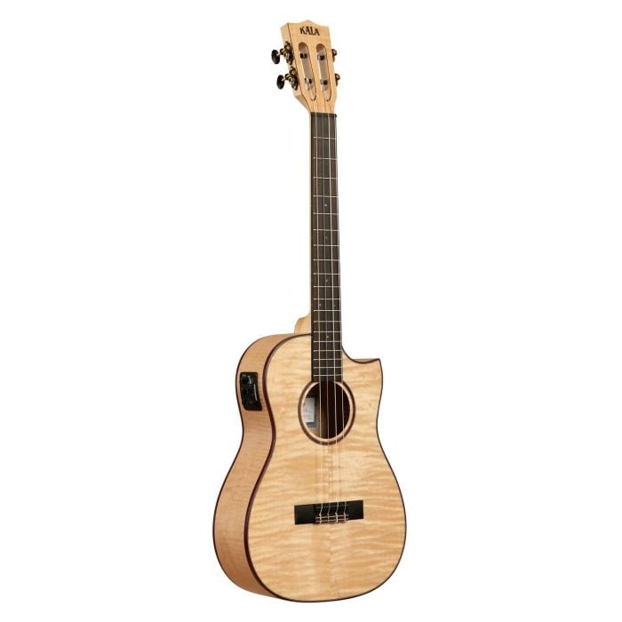 Ukulele Baritono Elettrificato con Borsa KALA KA-ASFM-B-CE
