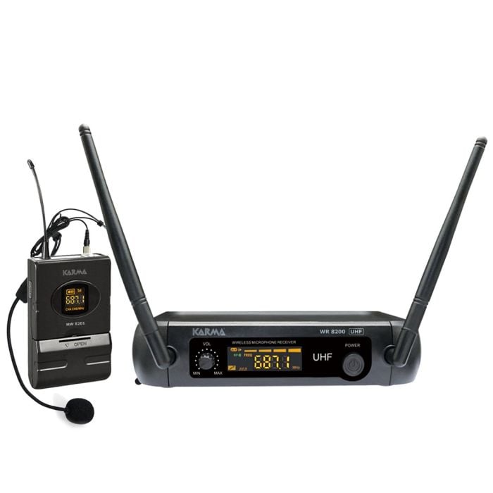 Radiomicrofono UHF con Archetto Wireless USB Karma Set 8200LAV
