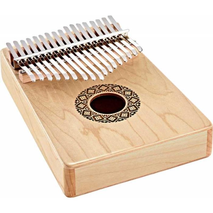 Kalimba 17 Note C Major Acero con Custodia Sonic Energy KL1709H Maple