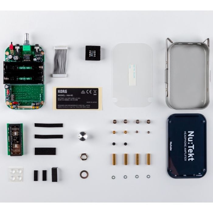 Kit Amplificatore Cuffie Valvolare Nu:Tekt HA-S KORG Nu:Tekt HA-S Kit Amplificatore Cuffie Valvolare