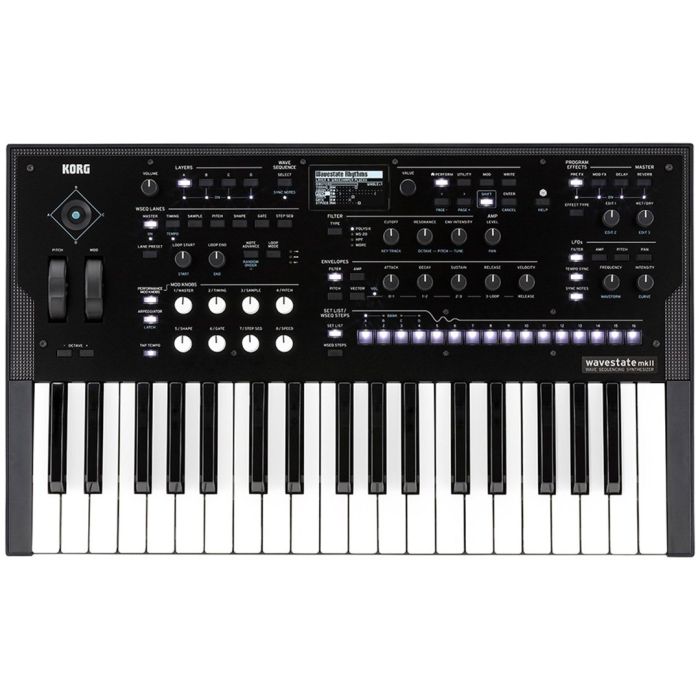 Sintetizzatore con 37 tasti sensibili con Wave Sequencing 2.0 KORG Wavestate MKII