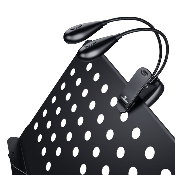 Lampada Doppia a Clip per Leggio (2x2 LED) SoundSation MSL-4