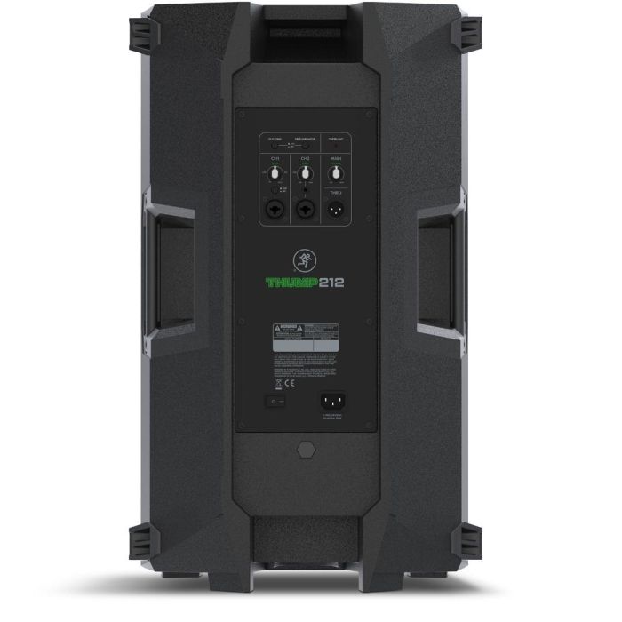 Coppia Casse Attive 1400W Impianto DJ Karaoke Amplificato Mackie Thump 212 (Coppia) e Accessori