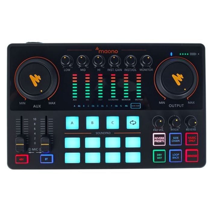 Console portatile per streaming live/podcast per computer e smartphone MAONO AME2