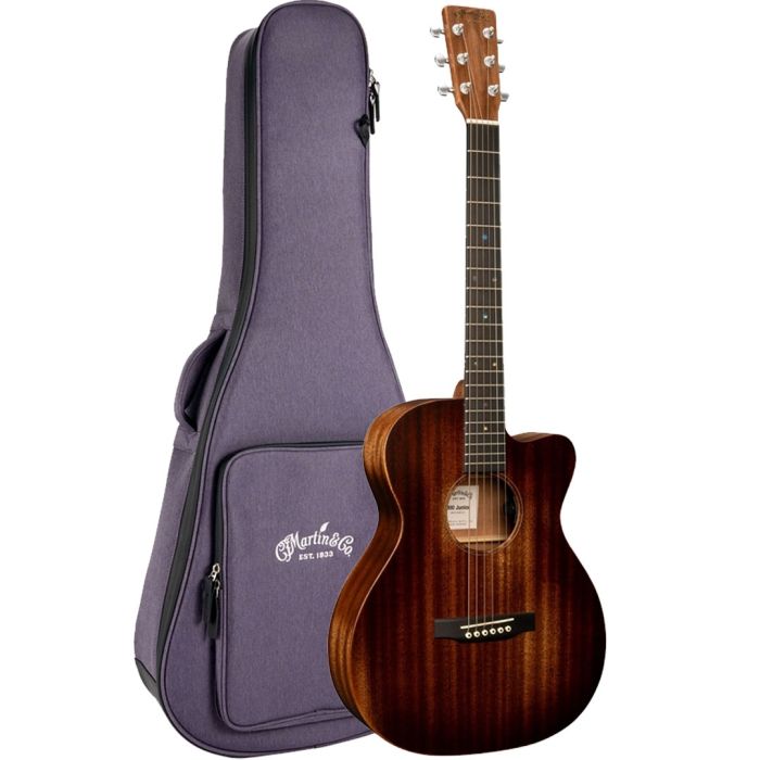 Chitarra Acustica Elettrificata Cutaway 000 serie Junior con Custodia MARTIN 000CJRE StreetMaster