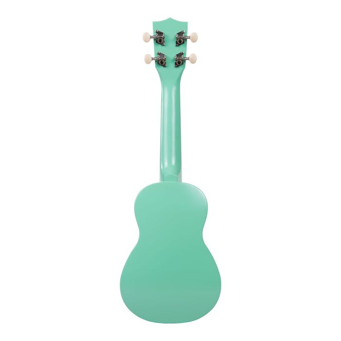 Ukulele Soprano Verde Satinato con Custodia KALA MK-SS/GRN Shark