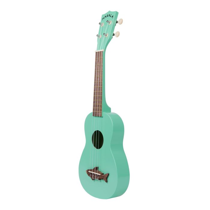 Ukulele Soprano Verde Satinato con Custodia KALA MK-SS/GRN Shark