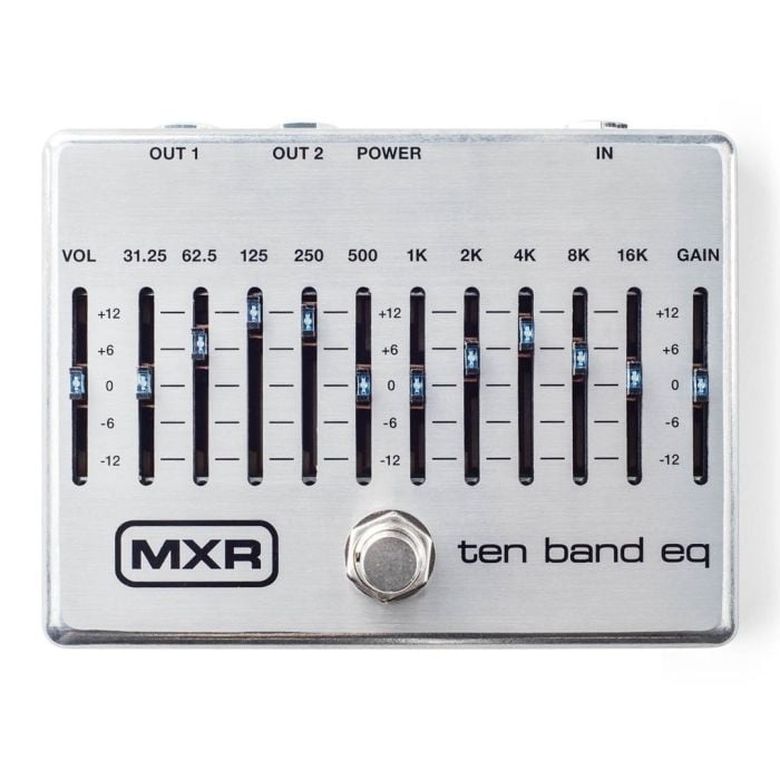 Equalizzatore Grafico 10 Bande per Chitarra MXR M108S Ten Band Graphic EQ